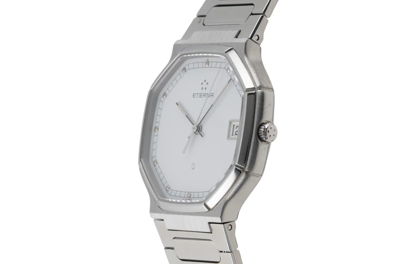 Eterna steel quartz men's watch 115.4227.41 [2601134]