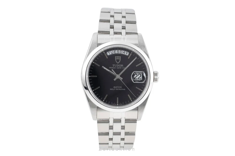 Tudor Date-Day steel automatic men's watch 76200 [2600967]