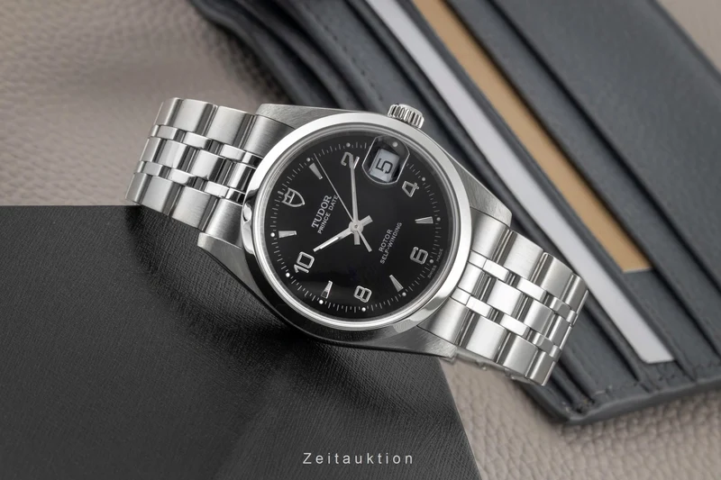 Tudor Prince Date steel automatic men's watch 74000N [2600423]