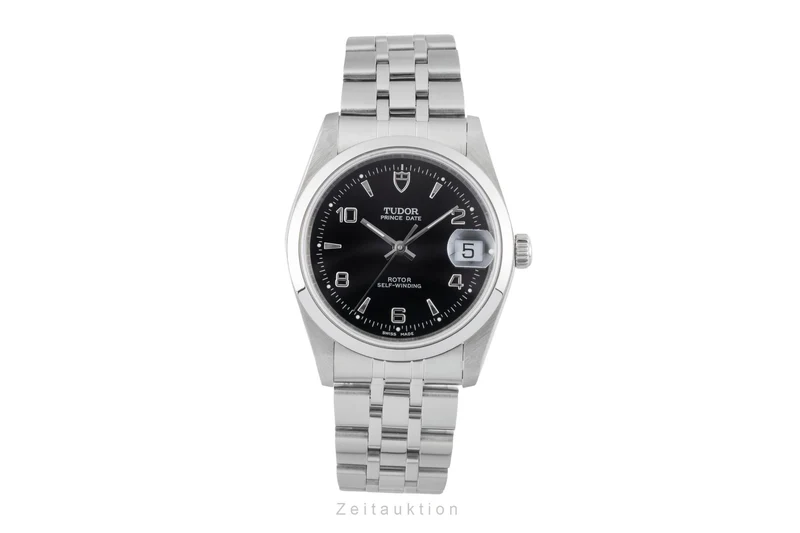 Tudor Prince Date steel automatic men's watch 74000N [2600423]