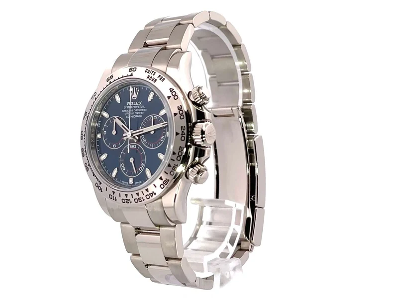 Rolex Cosmograph Daytona 116509 Weißgold Blau