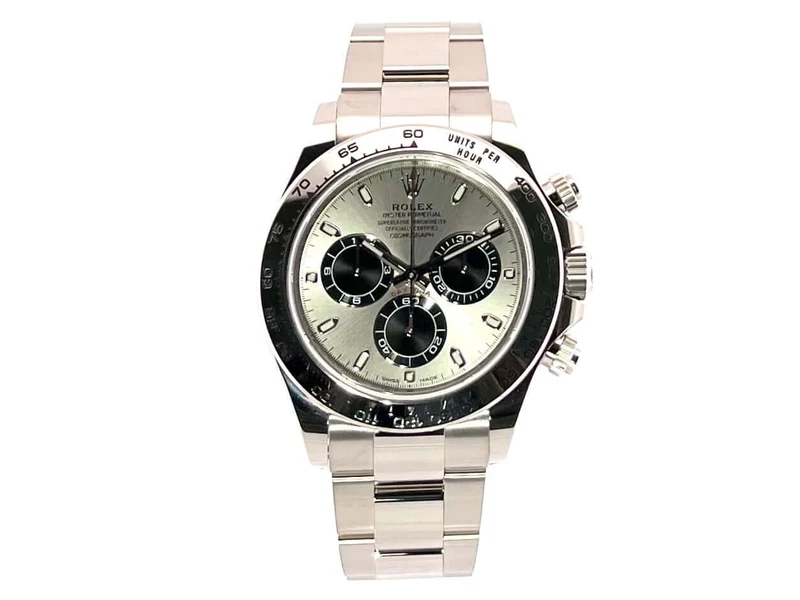 Rolex Cosmograph Daytona 116509 Weißgold Grau