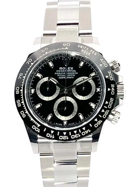 Rolex Daytona Edelstahl 116500LN Schwarz