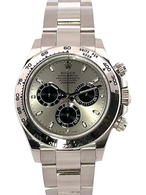 Rolex Cosmograph Daytona Weißgold 116509 Grau