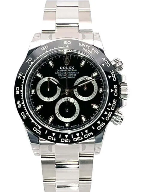 Rolex Daytona Edelstahl 116500LN Schwarz