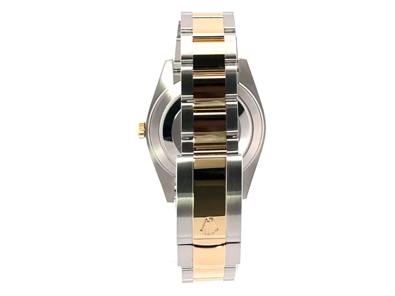 Rolex Datejust 41 Edelstahl Gelbgold 126303 Schwarz