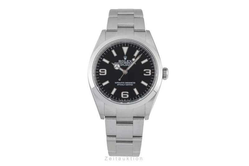 Rolex Explorer steel automatic men's watch 124270 [2601290]
