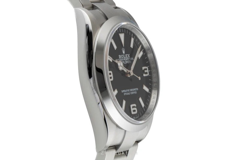 Rolex Explorer steel automatic men's watch 124270 [2601290]