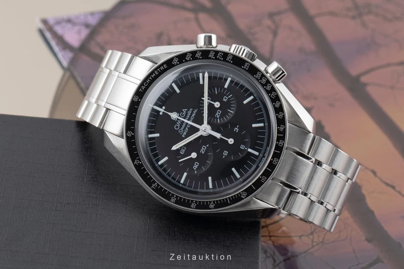 Omega Speedmaster Moonwatch chronograph steel manual winding men's watch 3870.50.31 [2601032]