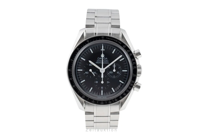Omega Speedmaster Moonwatch chronograph steel manual winding men's watch 3870.50.31 [2601032]