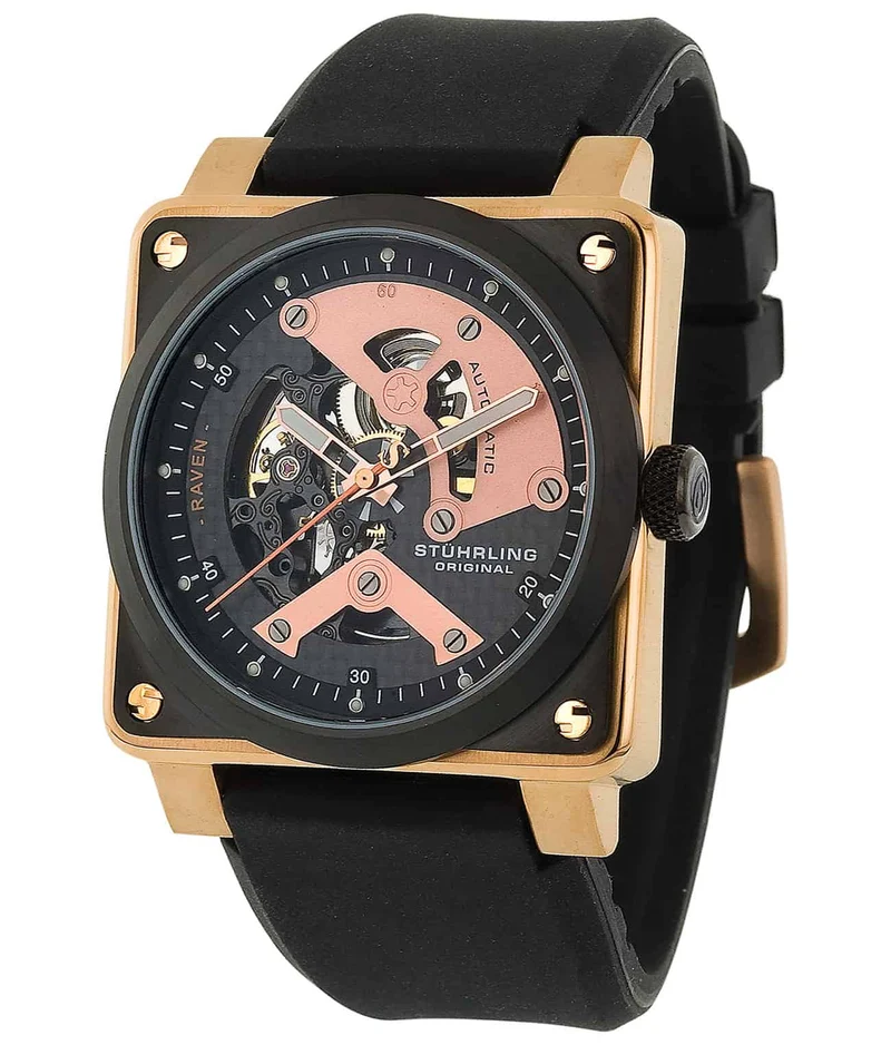 Raven Diablo 179A Automatic 42mm Skeleton