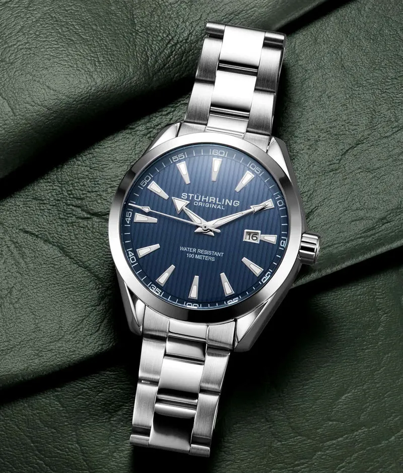 Stührling Forte 3953 Quartz 42mm Classic Watch
