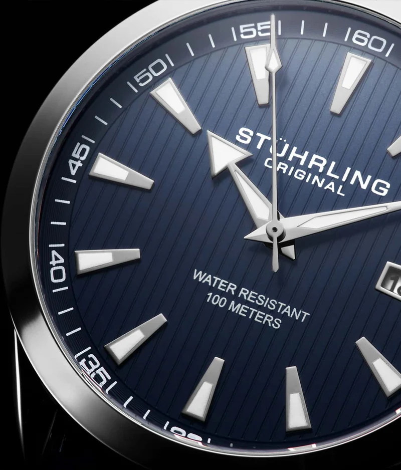 Stührling Forte 3953 Quartz 42mm Classic Watch