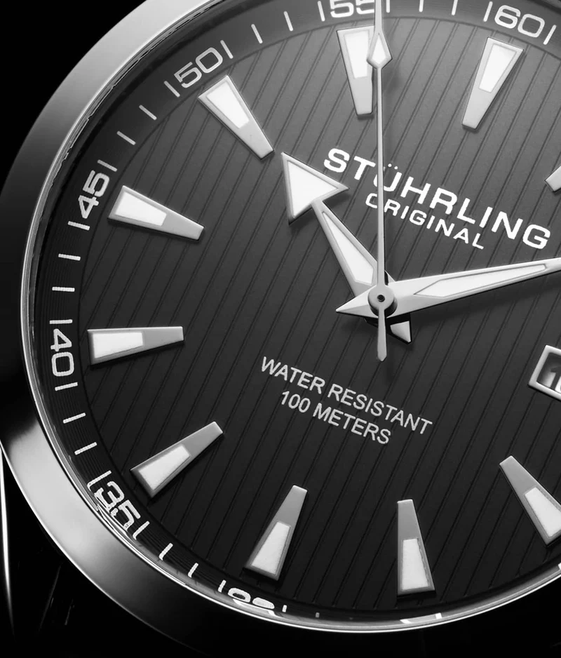 Stührling Forte 3953 Quartz 42mm Classic Watch