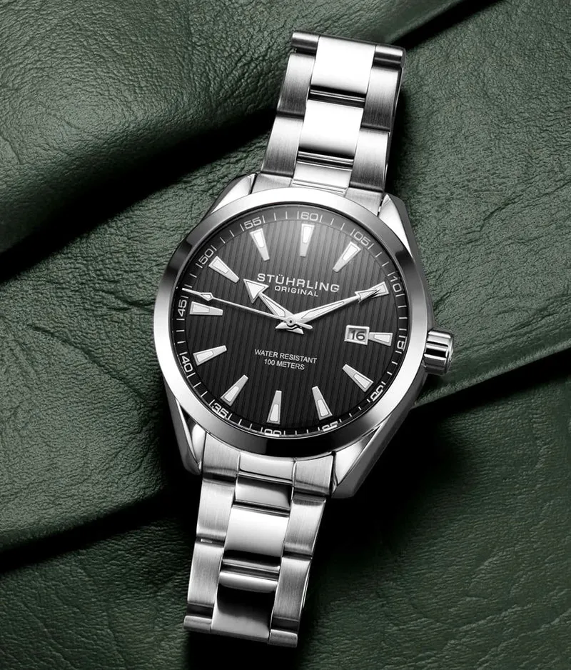 Stührling Forte 3953 Quartz 42mm Classic Watch