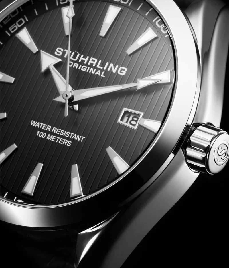 Stührling Forte 3953 Quartz 42mm Classic Watch