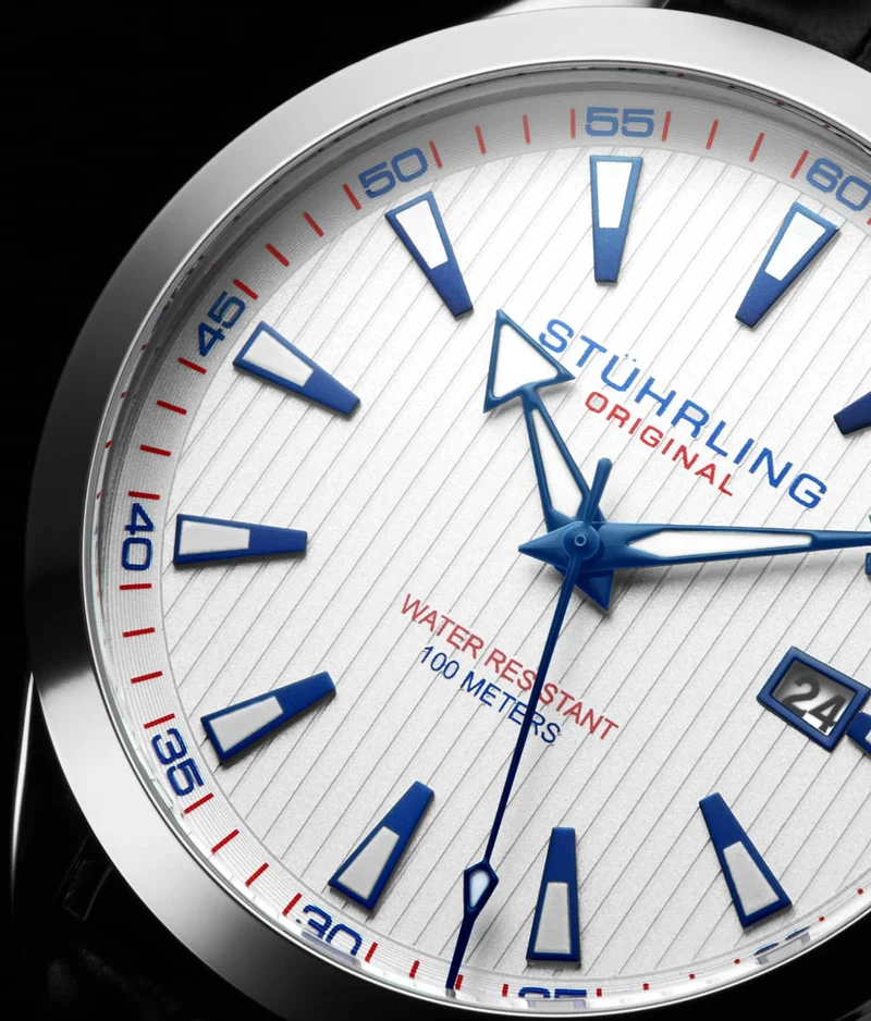 Stührling Forte 3953 Quartz 42mm Classic Watch