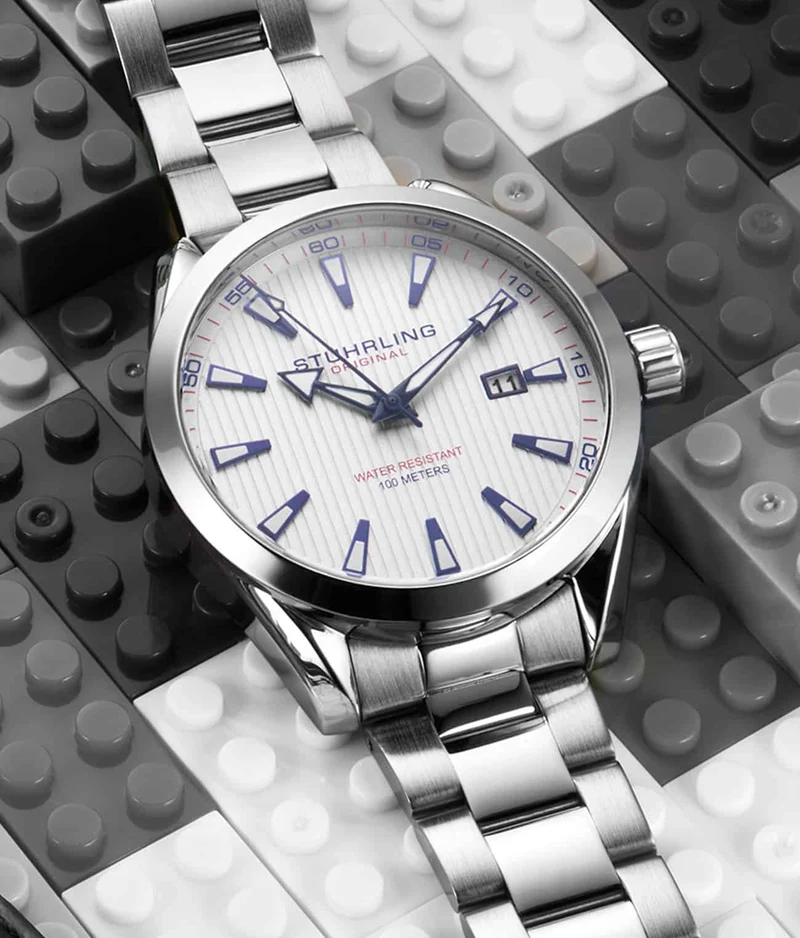Stührling Forte 3953 Quartz 42mm Classic Watch