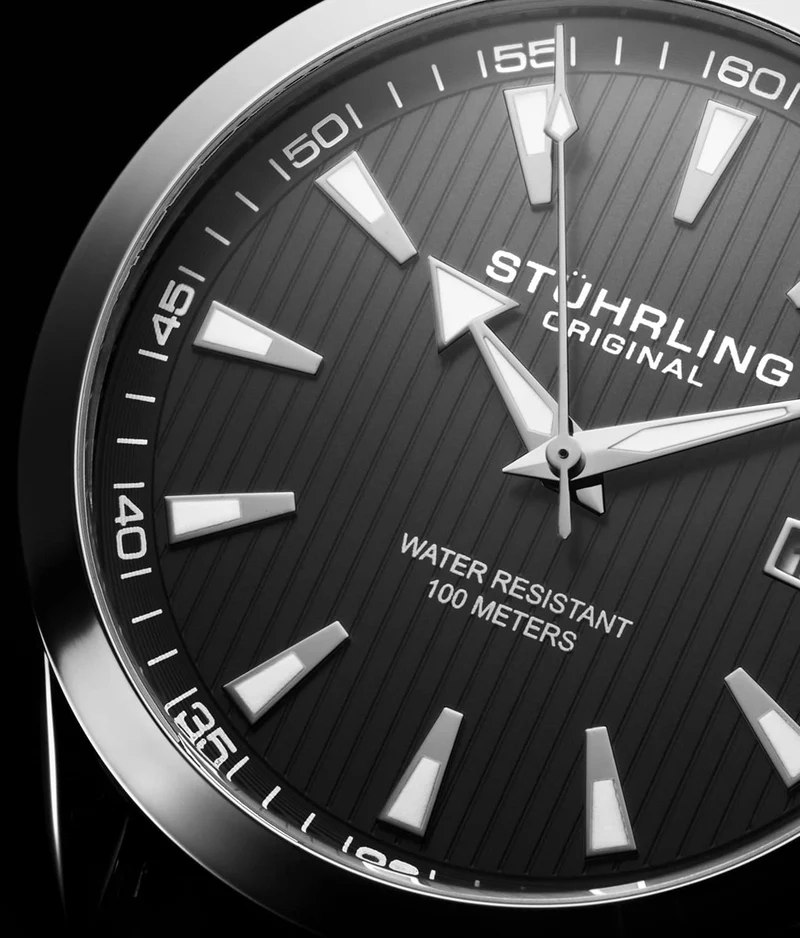 Stührling Forte 3953 Quartz 42mm Classic Watch