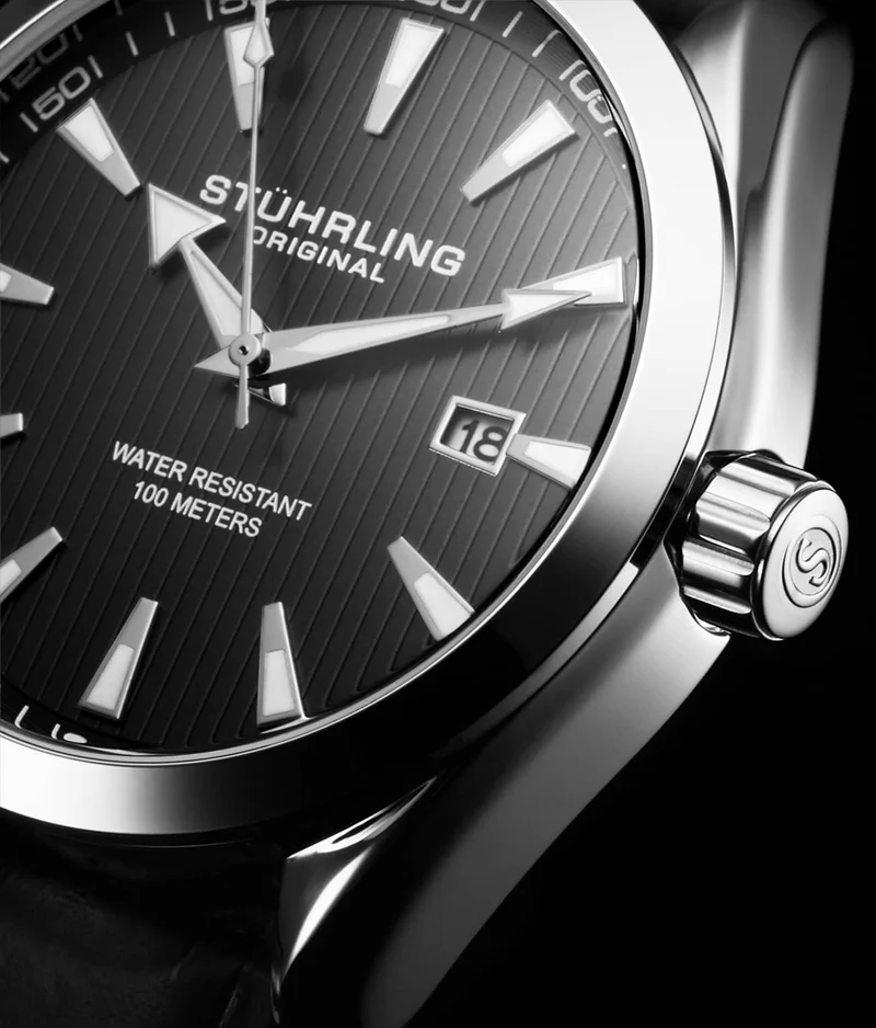 Stührling Forte 3953 Quartz 42mm Classic Watch