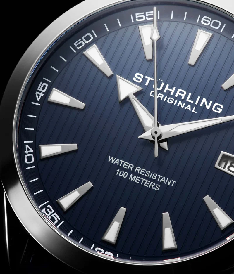 Stührling Forte 3953 Quartz 42mm Classic Watch