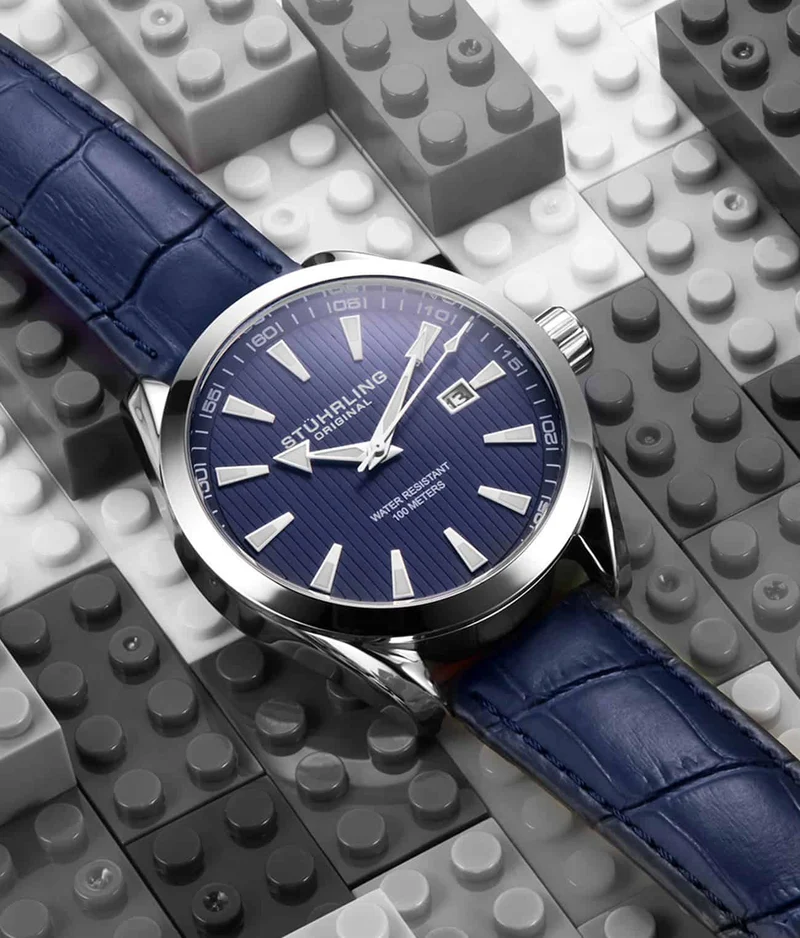 Stührling Forte 3953 Quartz 42mm Classic Watch