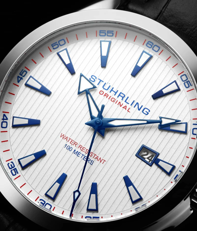 Stührling Forte 3953 Quartz 42mm Classic Watch