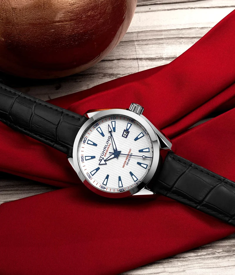 Stührling Forte 3953 Quartz 42mm Classic Watch