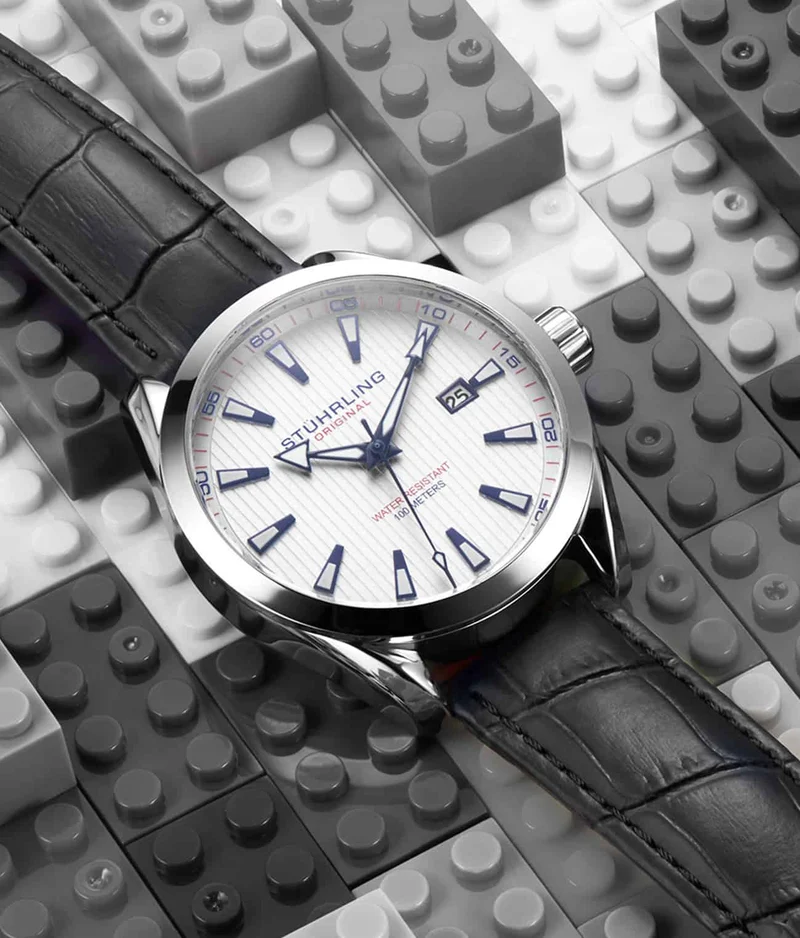 Stührling Forte 3953 Quartz 42mm Classic Watch