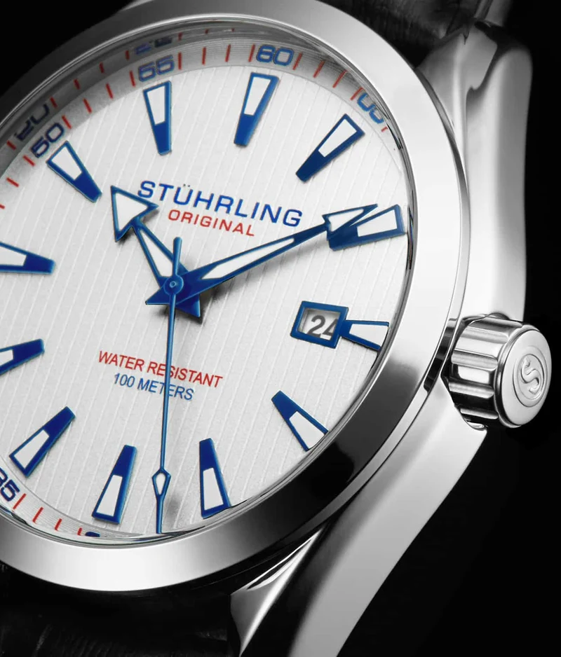 Stührling Forte 3953 Quartz 42mm Classic Watch