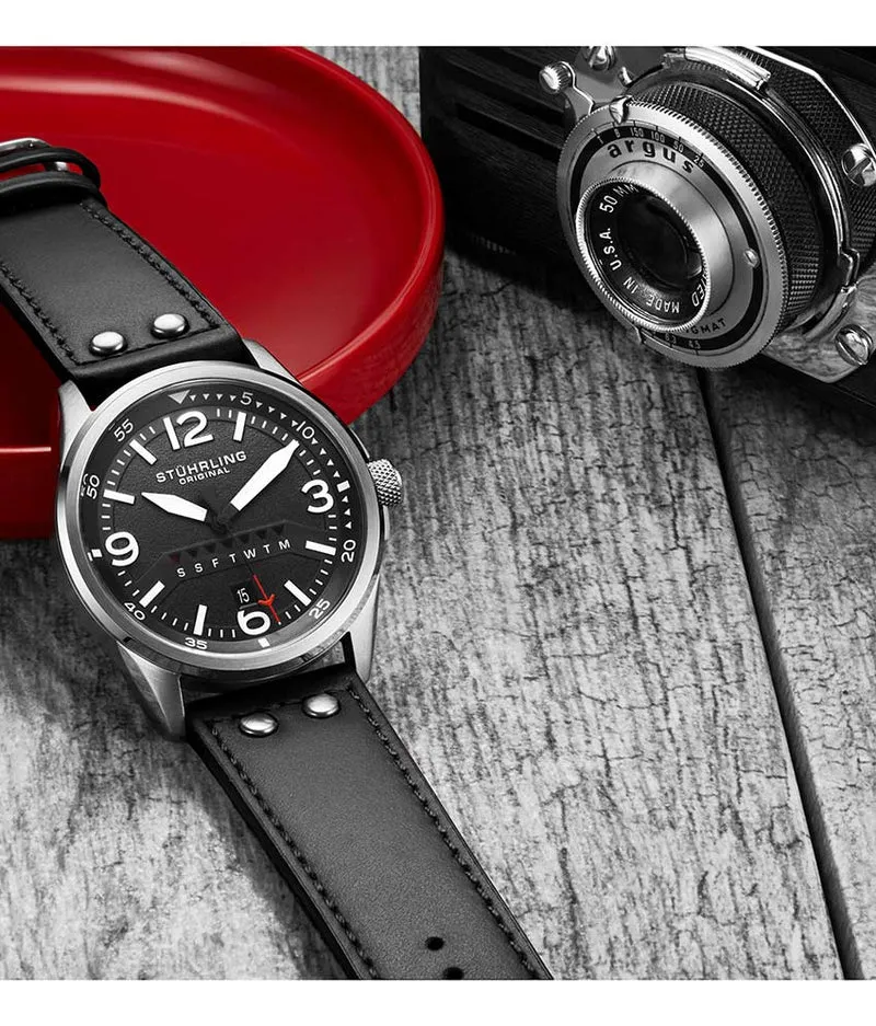 Aviator 447 Quartz 44mm