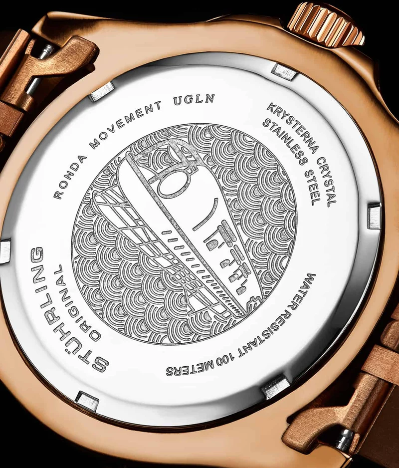 Stührling Meridian 3968 GMT Quartz 42mm Diver
