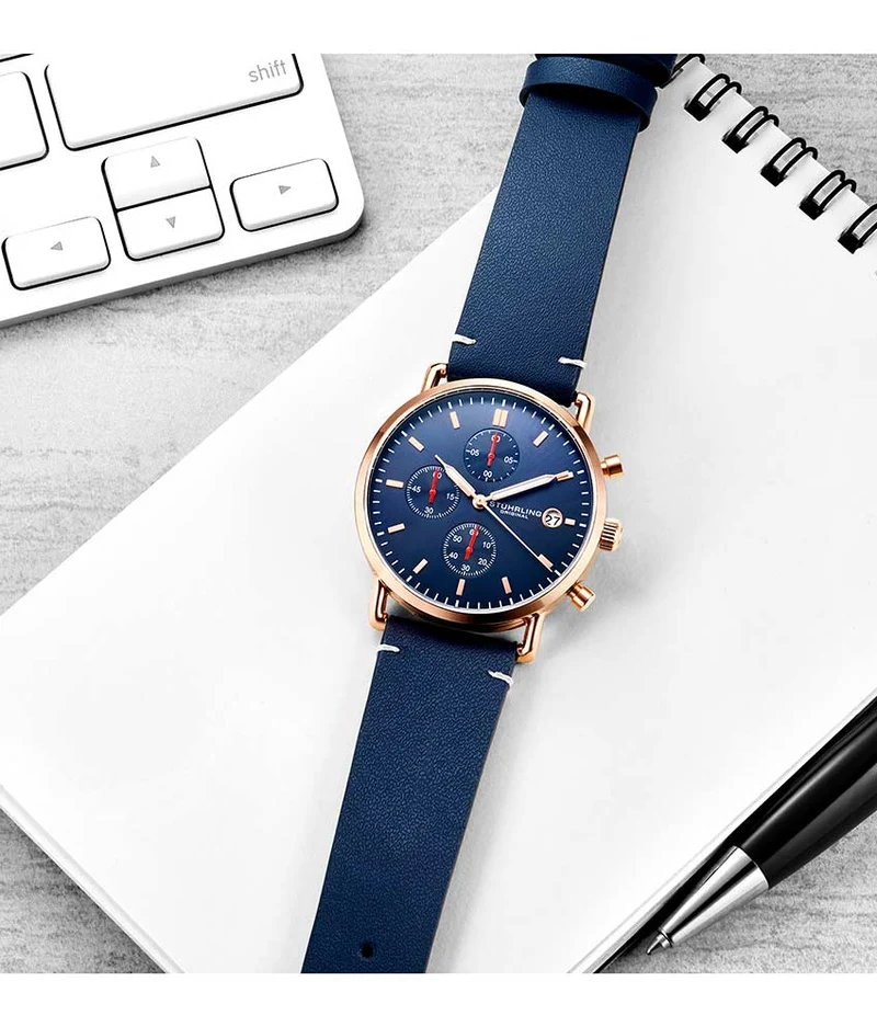 Eton 3903 Quartz 38mm Chronograph