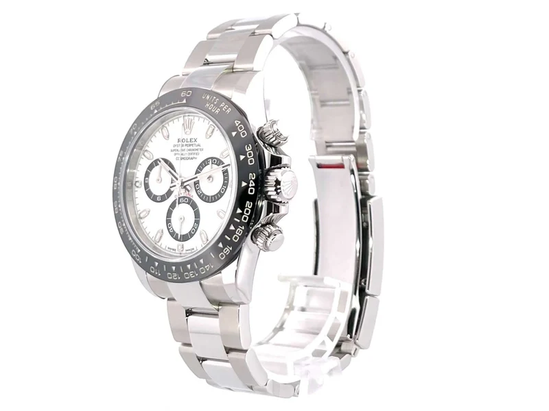 Rolex Daytona Edelstahl 116500LN Weiß