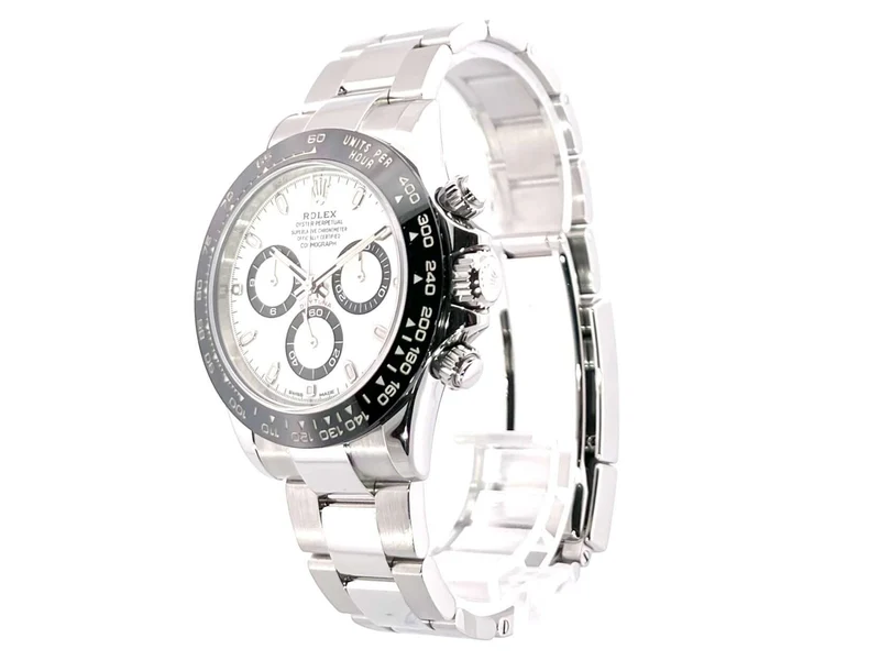 Rolex Daytona Edelstahl 116500LN Weiß