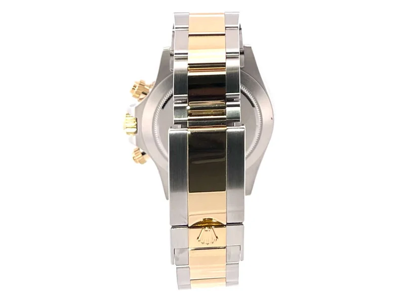 Rolex Daytona Edelstahl Gelbgold 116503 Schwarz