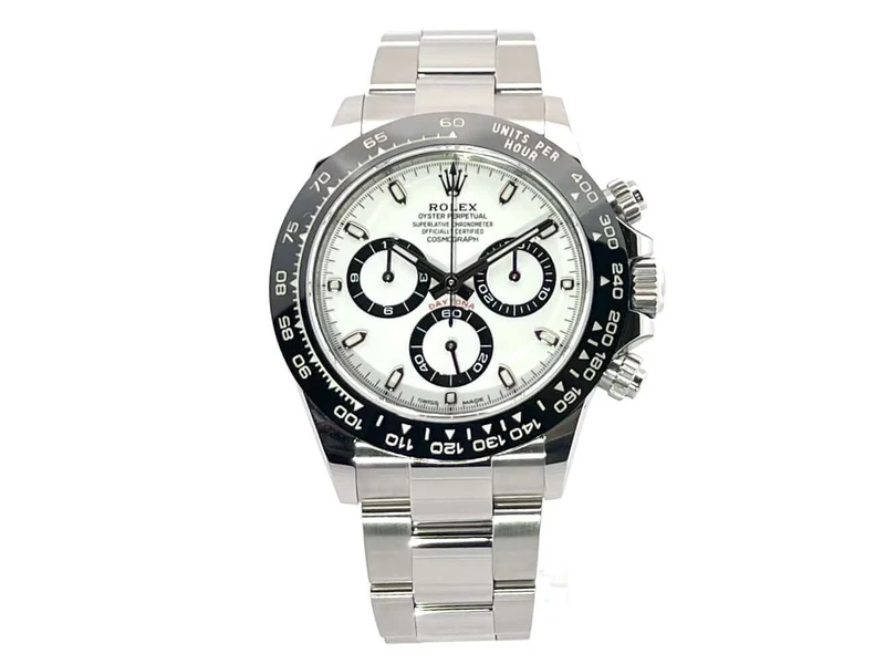 Rolex Daytona Edelstahl 116500LN Weiß