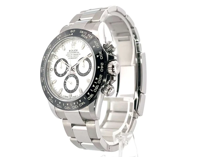 Rolex Daytona Edelstahl 116500LN Weiß