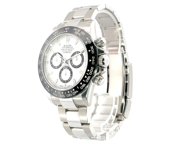 Rolex Daytona Edelstahl 116500LN Weiß verklebt
