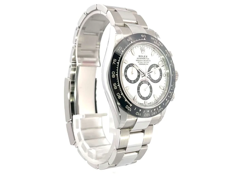 Rolex Daytona Edelstahl 116500LN Weiß verklebt