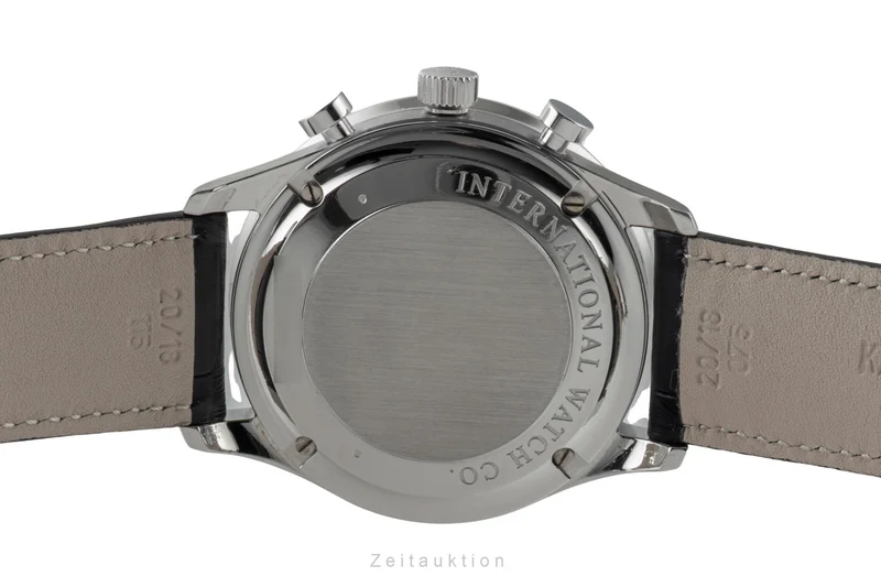IWC Portugieser chronograph steel automatic men's watch IW371447 LP: 9100EUR [2601272]
