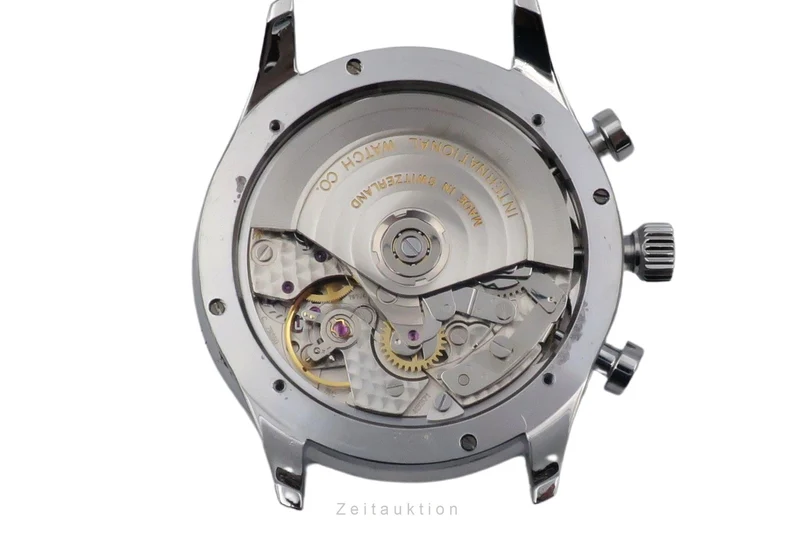 IWC Portugieser chronograph steel automatic men's watch IW371447 LP: 9100EUR [2601272]