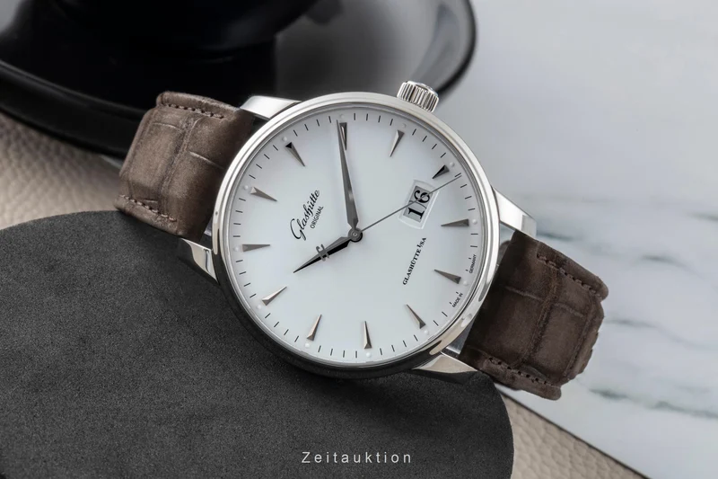Glashütte Senator steel automatic men's watch 1-36-03-05-02-51 [2601527]