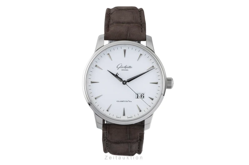 Glashütte Senator steel automatic men's watch 1-36-03-05-02-51 [2601527]