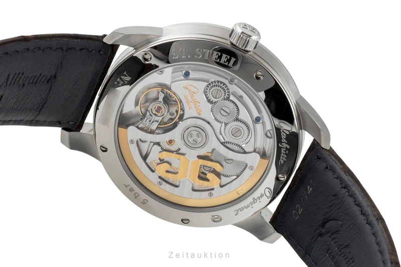 Glashütte Senator steel automatic men's watch 1-36-03-05-02-51 [2601527]