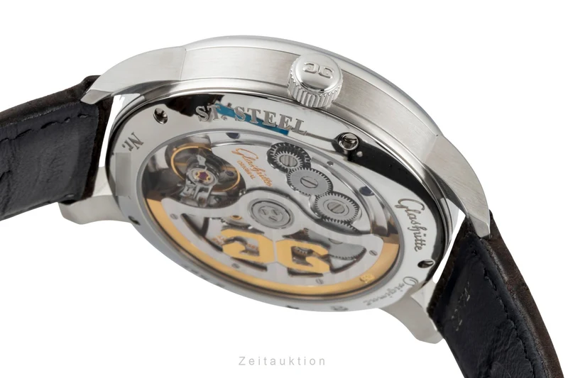 Glashütte Senator steel automatic men's watch 1-36-03-05-02-51 [2601527]