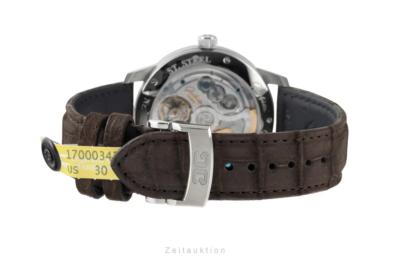 Glashütte Senator steel automatic men's watch 1-36-03-05-02-51 [2601527]