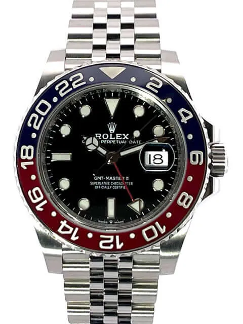 Rolex GMT Master II Edelstahl 126710BLRO aus 09-2020 ungetragen