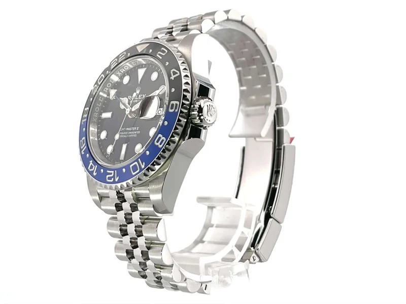 Rolex GMT Master II Edelstahl 126710BLNR verklebt aus 2019 LC100