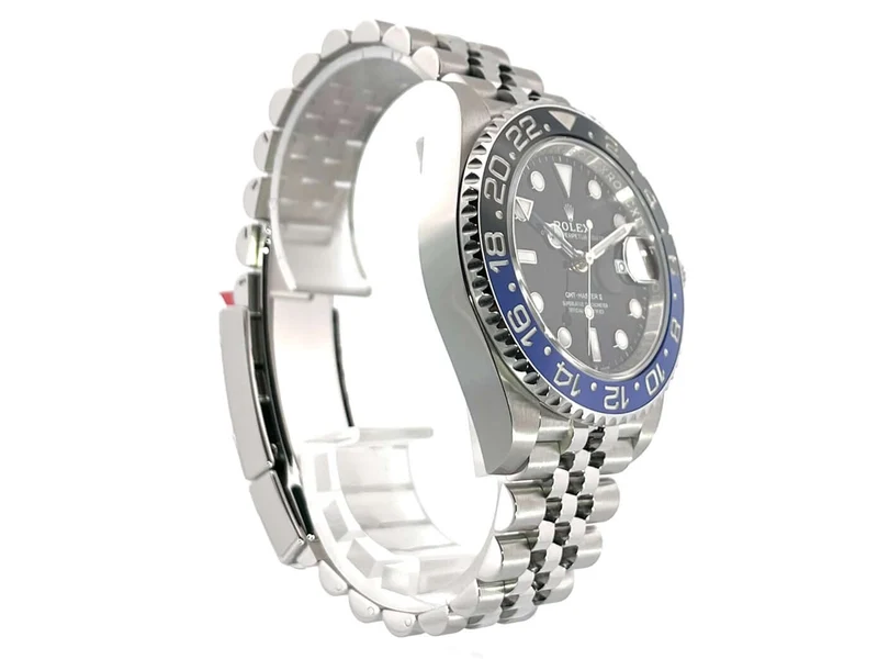 Rolex GMT Master II Edelstahl 126710BLNR verklebt aus 2019 LC100
